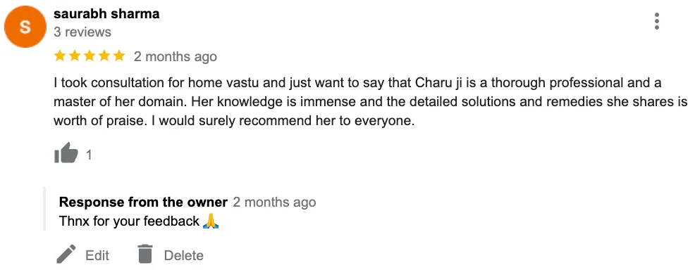 Charru Gupta Numerologist Testimonial 5